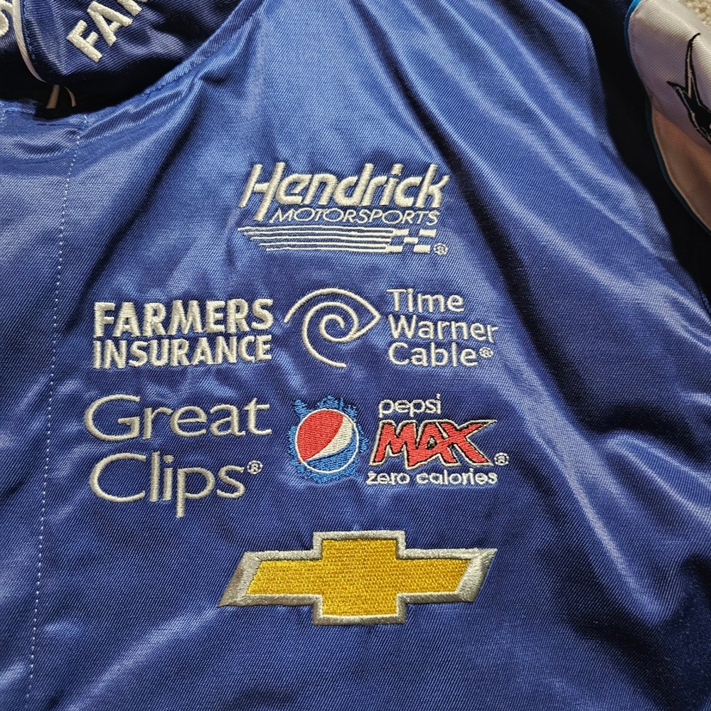 NASCAR Farmers Insurance Racing Jacket 2XL Men's Kasey Kahne Hendrick Motorsport - Picture 5 of 16